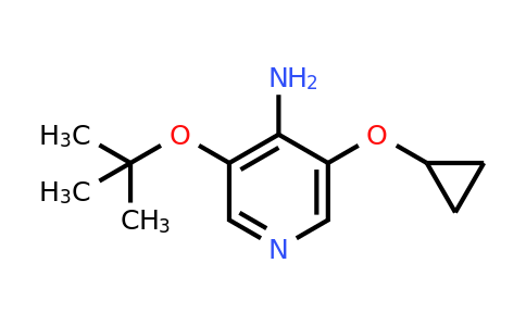 CAS 1243363-01-0 | 3-Tert-butoxy-5-cyclopropoxypyridin-4-amine
