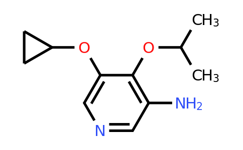 CAS 1243363-04-3 | 5-Cyclopropoxy-4-isopropoxypyridin-3-amine
