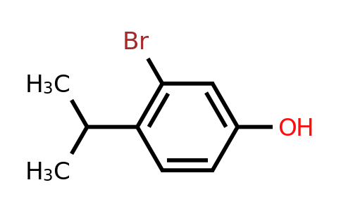 CAS 1243363-07-6 | 3-Bromo-4-(propan-2-YL)phenol