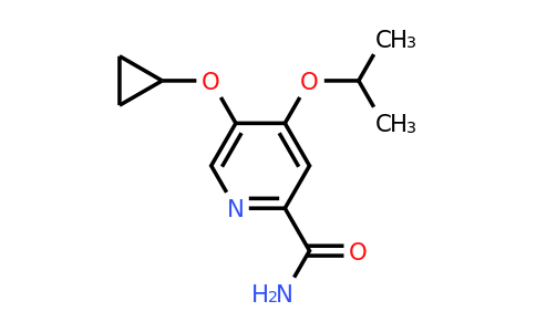 CAS 1243363-15-6 | 5-Cyclopropoxy-4-isopropoxypicolinamide