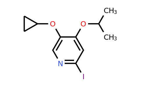 CAS 1243363-22-5 | 5-Cyclopropoxy-2-iodo-4-isopropoxypyridine