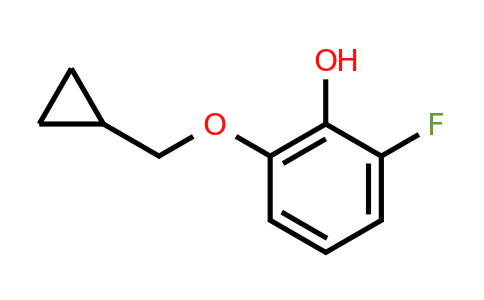 CAS 1243363-23-6 | 2-(Cyclopropylmethoxy)-6-fluorophenol