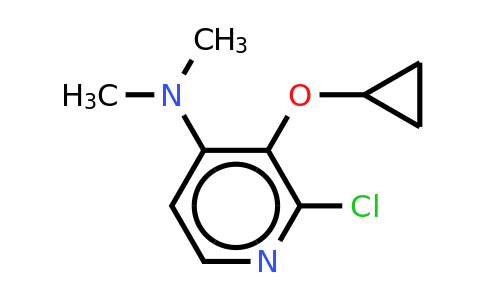 CAS 1243363-24-7 | 2-Chloro-3-cyclopropoxy-N,n-dimethylpyridin-4-amine