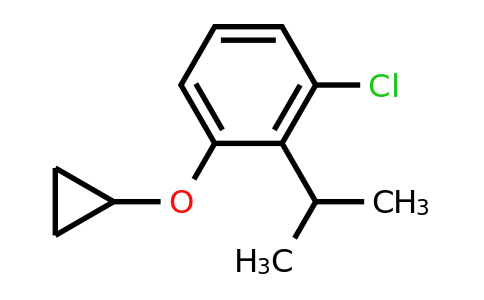 CAS 1243363-34-9 | 1-Chloro-3-cyclopropoxy-2-(propan-2-YL)benzene