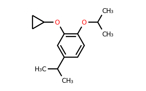 CAS 1243363-37-2 | 2-Cyclopropoxy-1-isopropoxy-4-isopropylbenzene