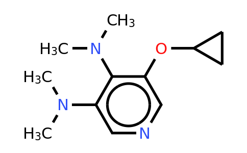 CAS 1243363-41-8 | 5-Cyclopropoxy-N3,N3,N4,N4-tetramethylpyridine-3,4-diamine