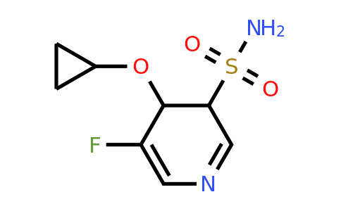 CAS 1243363-50-9 | 4-Cyclopropoxy-5-fluoro-3,4-dihydropyridine-3-sulfonamide