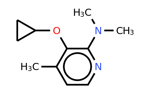 CAS 1243363-58-7 | 3-Cyclopropoxy-N,n,4-trimethylpyridin-2-amine