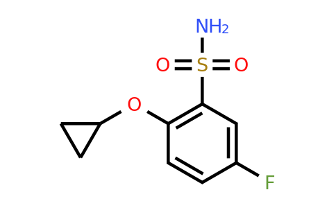 CAS 1243363-64-5 | 2-Cyclopropoxy-5-fluorobenzenesulfonamide