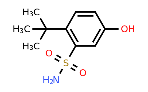 CAS 1243363-73-6 | 2-Tert-butyl-5-hydroxybenzenesulfonamide