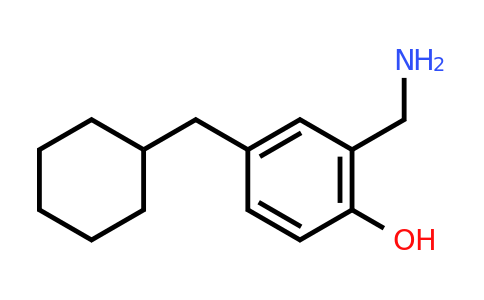 CAS 1243363-81-6 | 2-(Aminomethyl)-4-(cyclohexylmethyl)phenol