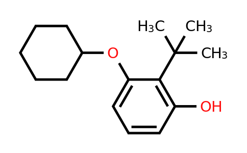 CAS 1243363-97-4 | 2-Tert-butyl-3-(cyclohexyloxy)phenol