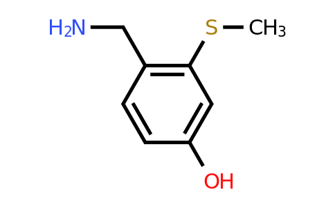 CAS 1243364-01-3 | 4-(Aminomethyl)-3-(methylsulfanyl)phenol