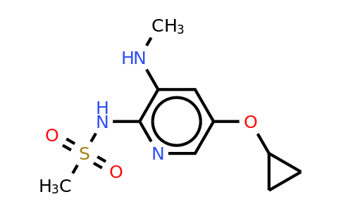 CAS 1243364-02-4 | N-(5-cyclopropoxy-3-(methylamino)pyridin-2-YL)methanesulfonamide