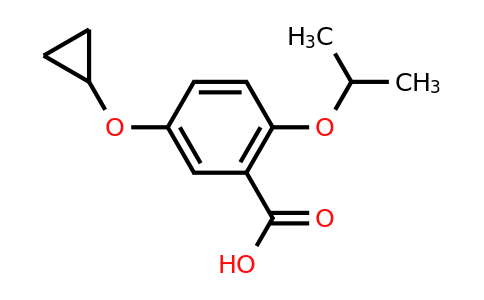 CAS 1243364-12-6 | 5-Cyclopropoxy-2-isopropoxybenzoic acid