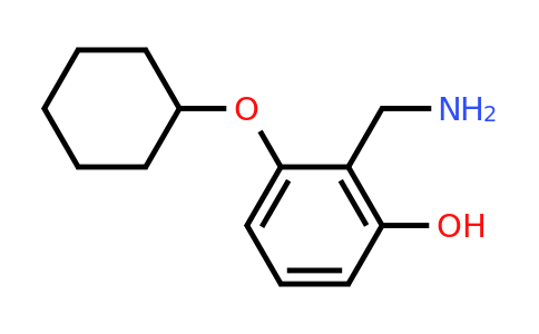 CAS 1243364-19-3 | 2-(Aminomethyl)-3-(cyclohexyloxy)phenol