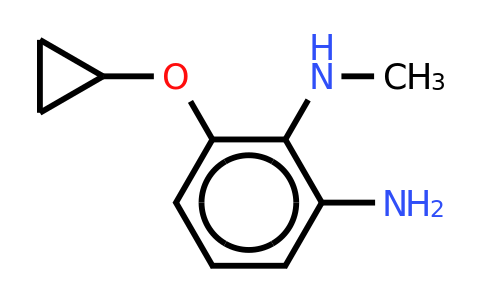 CAS 1243364-47-7 | 6-Cyclopropoxy-1-N-methylbenzene-1,2-diamine