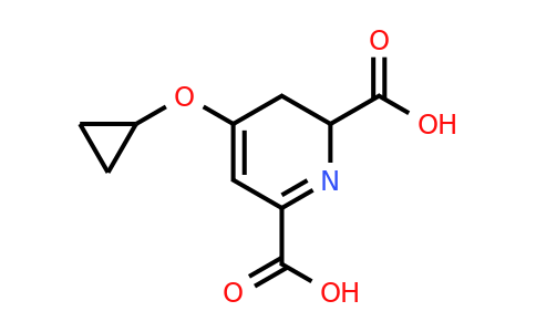 CAS 1243364-48-8 | 4-Cyclopropoxy-2,3-dihydropyridine-2,6-dicarboxylic acid