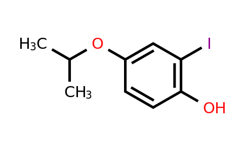 CAS 1243364-64-8 | 2-Iodo-4-(propan-2-yloxy)phenol