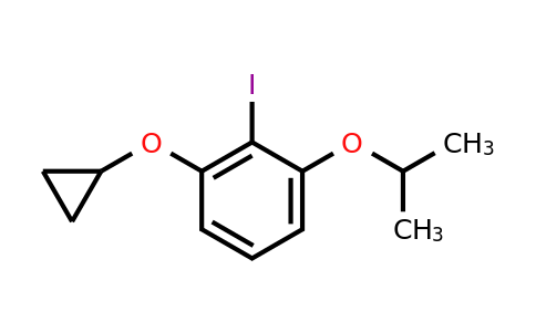 CAS 1243364-68-2 | 1-Cyclopropoxy-2-iodo-3-isopropoxybenzene