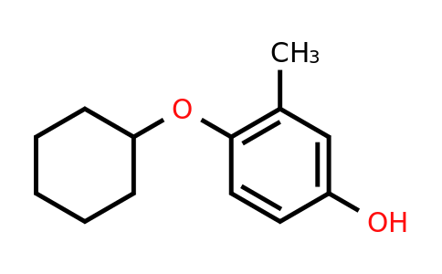 CAS 1243364-71-7 | 4-(Cyclohexyloxy)-3-methylphenol