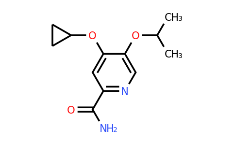 CAS 1243364-75-1 | 4-Cyclopropoxy-5-isopropoxypicolinamide