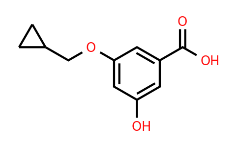 CAS 1243364-86-4 | 3-(Cyclopropylmethoxy)-5-hydroxybenzoic acid