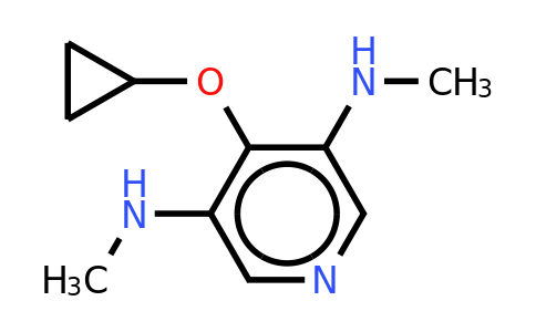 CAS 1243364-87-5 | 4-Cyclopropoxy-3-N,5-N-dimethylpyridine-3,5-diamine
