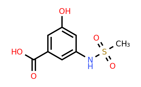 CAS 1243364-91-1 | 3-Hydroxy-5-(methylsulfonamido)benzoic acid