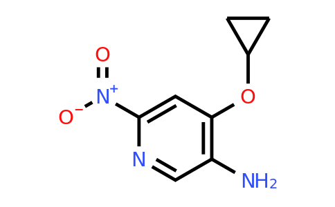 CAS 1243365-00-5 | 4-Cyclopropoxy-6-nitropyridin-3-amine