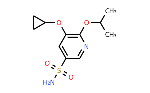 CAS 1243365-12-9 | 5-Cyclopropoxy-6-isopropoxypyridine-3-sulfonamide