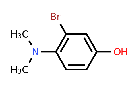 CAS 1243365-15-2 | 3-Bromo-4-(dimethylamino)phenol