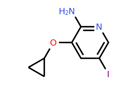 CAS 1243365-18-5 | 3-Cyclopropoxy-5-iodopyridin-2-amine