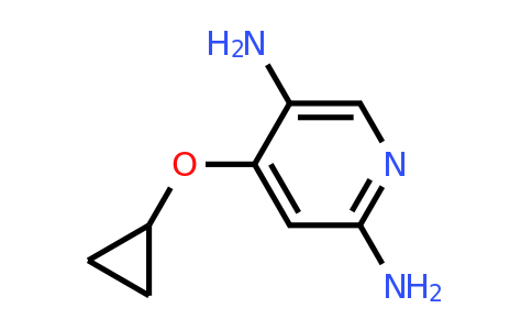 CAS 1243365-24-3 | 4-Cyclopropoxypyridine-2,5-diamine