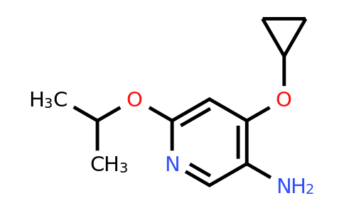 CAS 1243365-27-6 | 4-Cyclopropoxy-6-isopropoxypyridin-3-amine