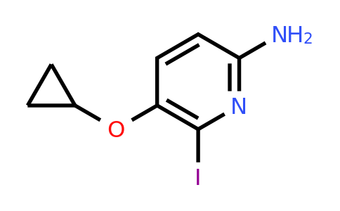 CAS 1243365-36-7 | 5-Cyclopropoxy-6-iodopyridin-2-amine