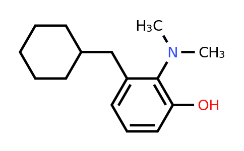 CAS 1243365-37-8 | 3-(Cyclohexylmethyl)-2-(dimethylamino)phenol