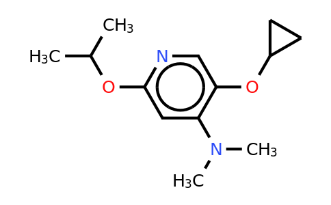 CAS 1243365-41-4 | 5-Cyclopropoxy-2-isopropoxy-N,n-dimethylpyridin-4-amine
