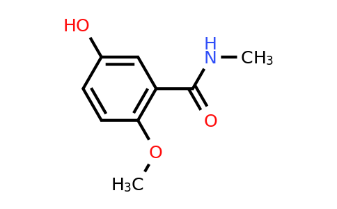 CAS 1243365-49-2 | 5-Hydroxy-2-methoxy-N-methylbenzamide