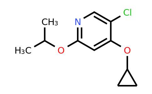 CAS 1243365-65-2 | 5-Chloro-4-cyclopropoxy-2-isopropoxypyridine