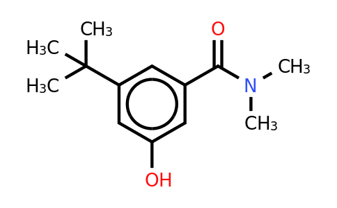 CAS 1243366-87-1 | 3-Tert-butyl-5-hydroxy-N,n-dimethylbenzamide