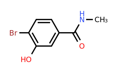 CAS 1243366-88-2 | 4-Bromo-3-hydroxy-N-methylbenzamide