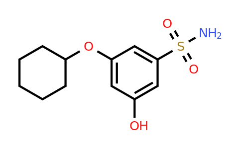CAS 1243367-44-3 | 3-(Cyclohexyloxy)-5-hydroxybenzenesulfonamide