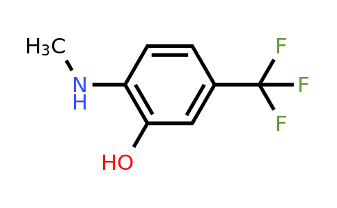 CAS 1243367-51-2 | 2-(Methylamino)-5-(trifluoromethyl)phenol