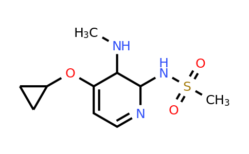 CAS 1243367-52-3 | N-(4-cyclopropoxy-3-(methylamino)-2,3-dihydropyridin-2-YL)methanesulfonamide