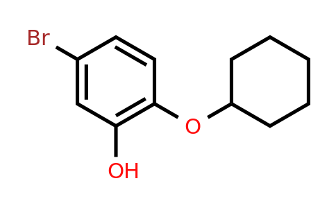 CAS 1243367-56-7 | 5-Bromo-2-(cyclohexyloxy)phenol