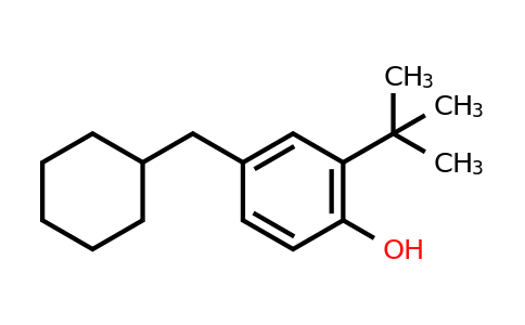 CAS 1243367-65-8 | 2-Tert-butyl-4-(cyclohexylmethyl)phenol
