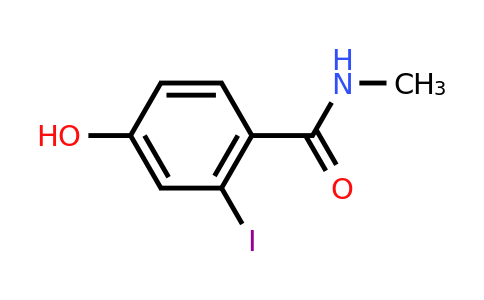 CAS 1243367-70-5 | 4-Hydroxy-2-iodo-N-methylbenzamide