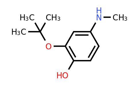 CAS 1243367-82-9 | 2-(Tert-butoxy)-4-(methylamino)phenol