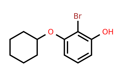 CAS 1243367-83-0 | 2-Bromo-3-(cyclohexyloxy)phenol
